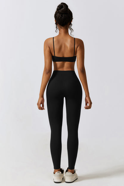 Sports Bra and Leggings Set