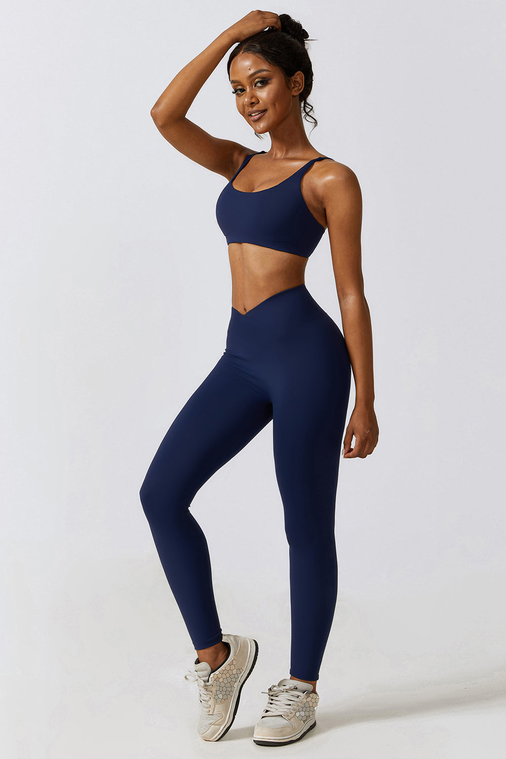 Sports Bra and Leggings Set