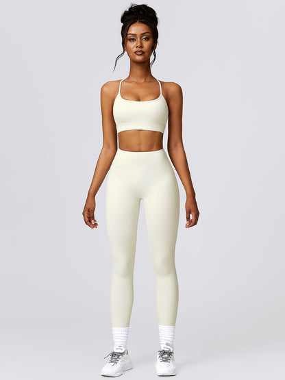 Sport Bra and Leggings Set