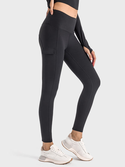 Wide Waistband Sports Leggings