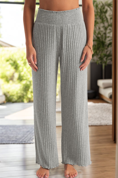 Ribbed High Waist Pants