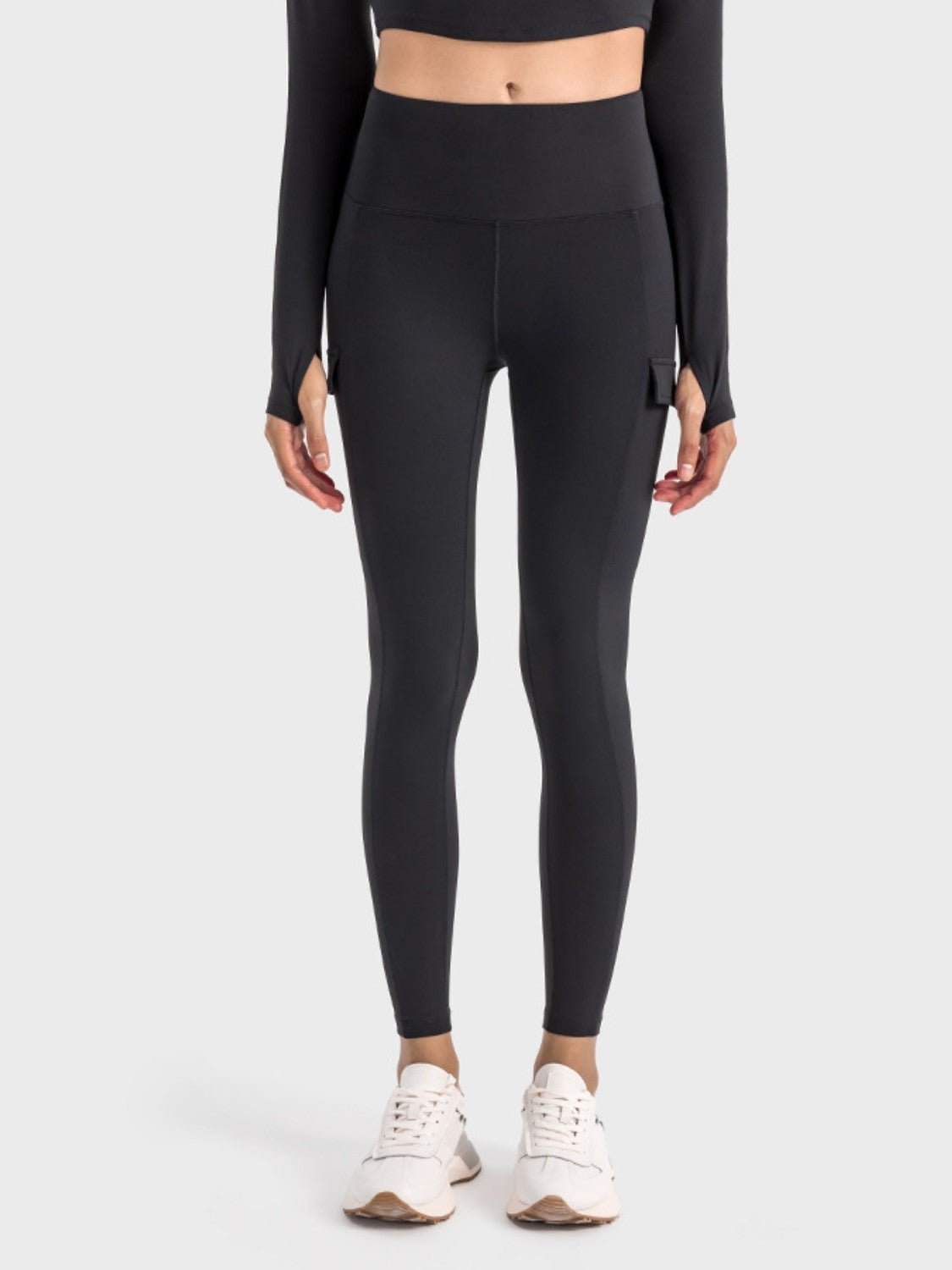 Wide Waistband Sports Leggings