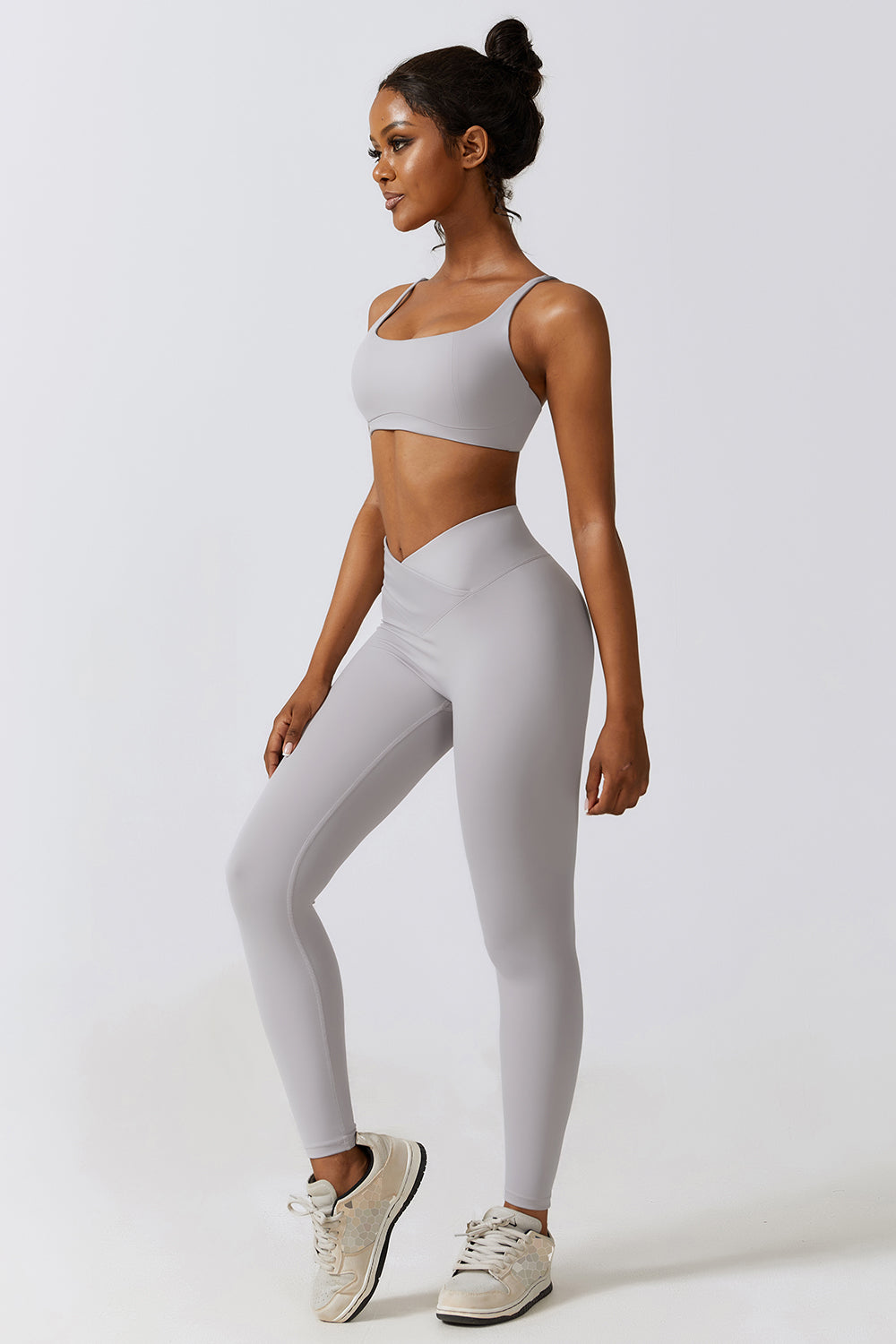 Sports Bra and Leggings Set